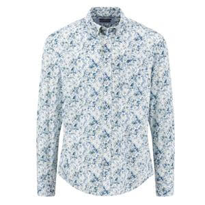 Fynch-Hatton Harbour Blue Floral Print Shirt